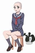 Image result for Bald Anime Girl Drawing