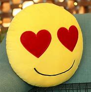 Image result for Heart Emoji Pillow