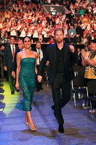 Image result for Prince Harry and Meghan Markle Invictus Games