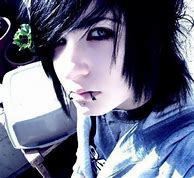 Image result for Cute Emo Guys with Snake Bites