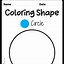 Image result for Circle Color Worksheet