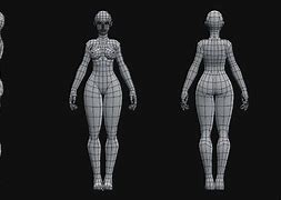 Image result for 3D Model Game Ready Female Clothes