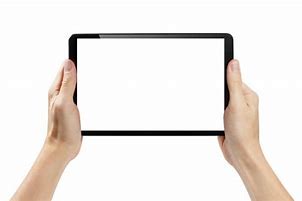 Image result for Stock Image One Hand Holding iPad