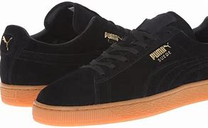 Image result for Puma Suede Black Gold