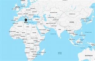 Image result for Malta On Map of World