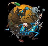 Image result for Rick and Morty Crossover Fan Art