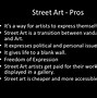 Image result for Pros and Cons of Graffiti Art