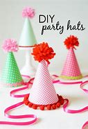 Image result for Birthday Party Hat Craft