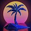 Image result for 80s Neon Beach