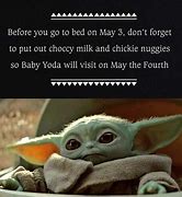 Image result for Baby Yoda May the 4th Meme