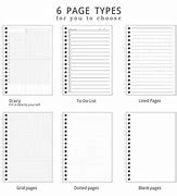 Image result for A6 Blank Page Notebook