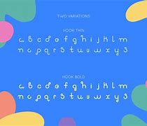 Image result for Font with Hook Notches