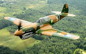 Image result for P-40 Airplane