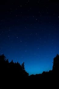 Image result for Blue Night Sky Aesthetic