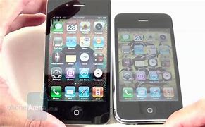 Image result for iPhone 4 vs iPhone 3 Display