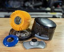 Image result for engines with yellow oil filters
