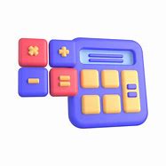 Image result for Calculator 3D PNG