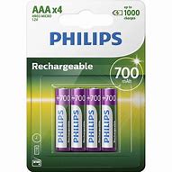 Image result for Philips Rechargeable Batteries AAA