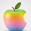Image result for Blue Apple iPhone Wallpaper
