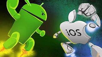 Image result for Apple vs Android Logo