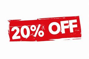 Image result for 20 Percent Off Sign