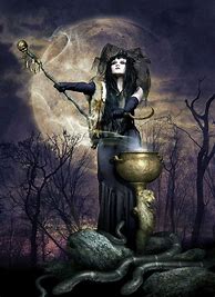 Image result for Gothic Art Halloween Witch
