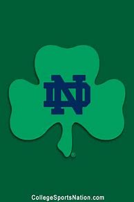 Image result for Notre Dame Clover Logo