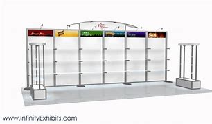 Image result for Trade Show Display Shelving