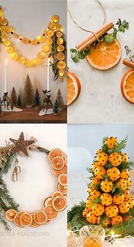 Image result for Dried Oranges Christmas Decorations