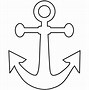 Image result for White Anchor Silhouette