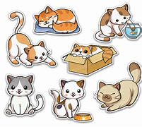 Image result for Kitten Stickers