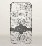 Image result for Black and White Toile iPhone Case