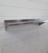 Image result for Stainless Steel Wall Shelf