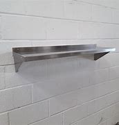 Image result for Commercial Stainless Steel Wall Shelf
