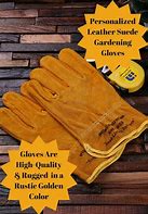 Image result for Personalized Gardening Gloves