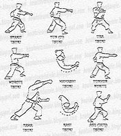 Image result for Printable Karate Moves