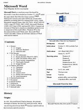 Image result for Wikipedia Template for Word