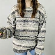 Image result for Vintage Striped Sweater