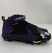Image result for Under Armour Purple Cleats