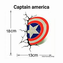 Image result for Sticker 3D Captain America