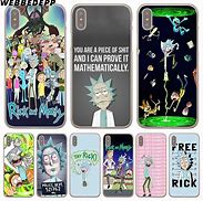Image result for Rick and Morty iPhone XS Phone Case