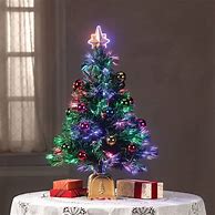 Image result for Fiber Optic Lighted Christmas Tree
