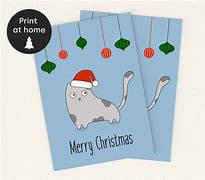 Image result for Unique Cat Christmas Cards