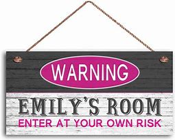 Image result for Girls Room Sign
