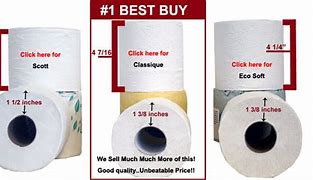 Image result for Toilet Paper Size Chart