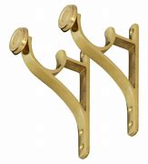 Image result for Curtain Rod End Brackets