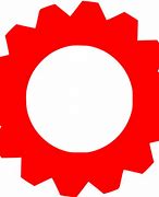 Image result for Gear Icon Red Background