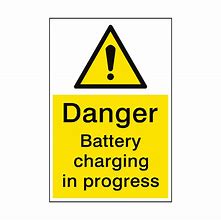 Image result for Battery Warning Symbol