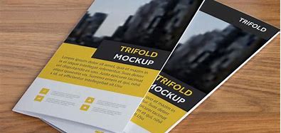 Image result for Free Tri-Fold Brochure Mockup PSD