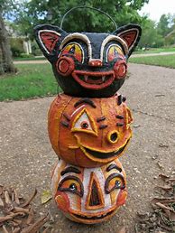 Image result for Vintage Style Halloween Decorations